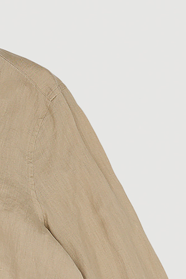 Re-Worn Womens Linen Long Sleeve Shirt