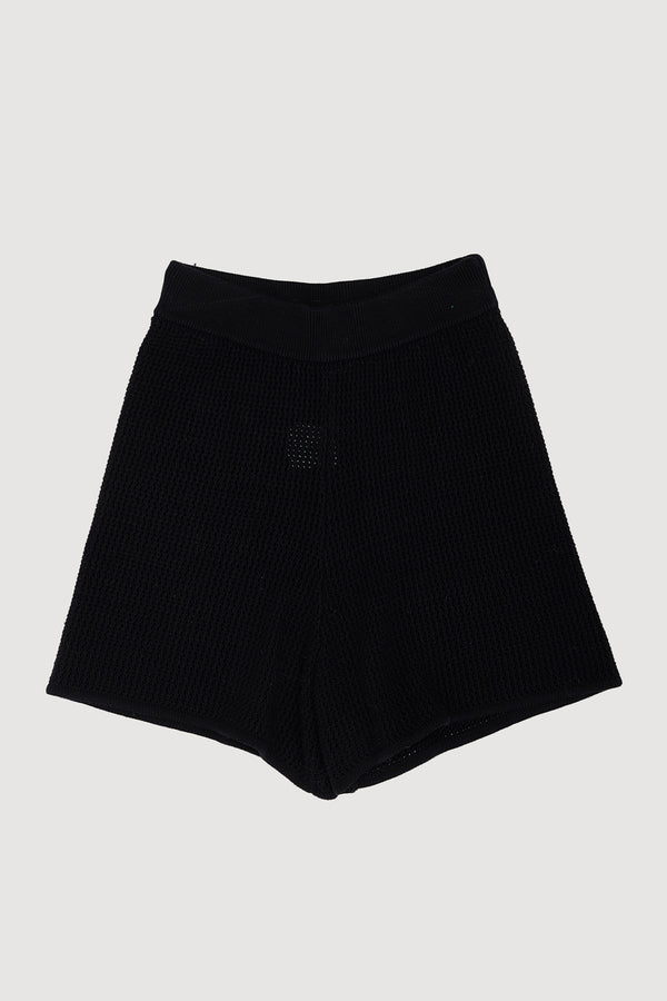 Re-Worn Womens Cotton Blend Textured Short