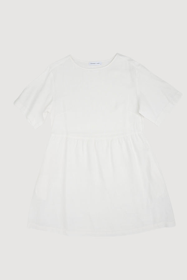Re-Worn Womens Linen Mini Dress