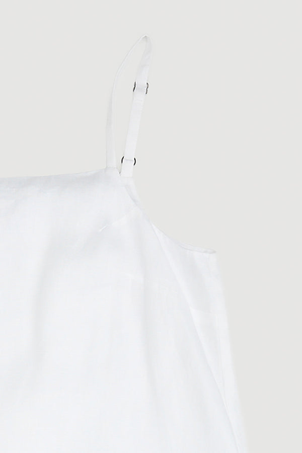 Re-Worn Womens Linen Slip Dress