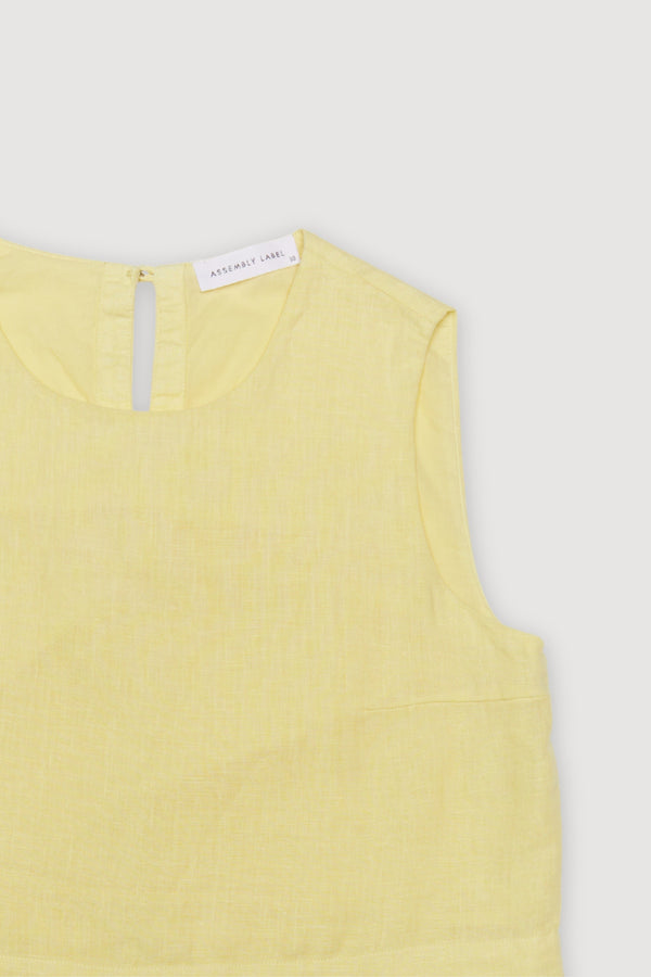 Re-Worn Womens Linen Tank