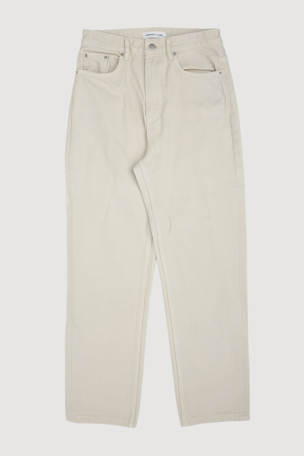 Re-Worn Womens Denim Straight Leg Jean