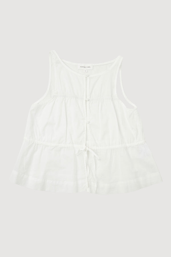 Re-Worn Womens Cotton Textured Top