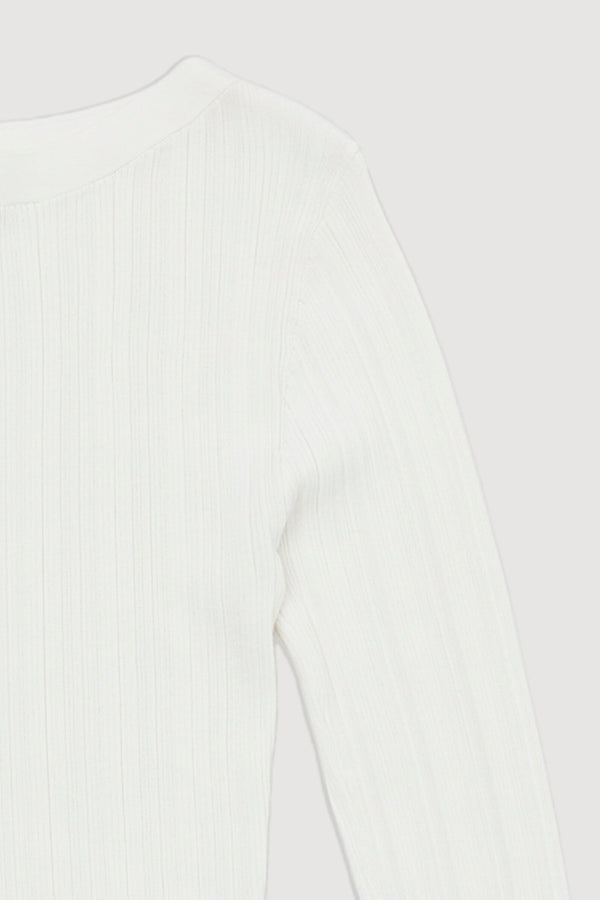 Re-Worn Womens Viscose Blend Textured Long Sleeve