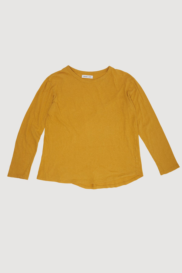 Re-Worn Womens Cotton Long Sleeve Tee