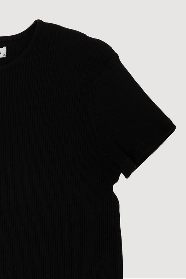 Re-Worn Womens Cotton Blend Textured Tee