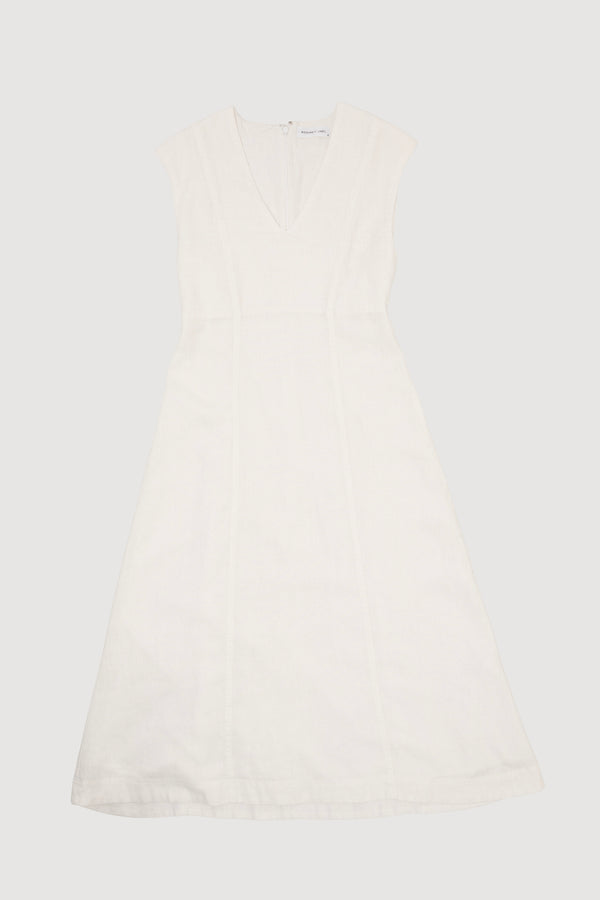 Re-Worn Womens Linen Blend Dress