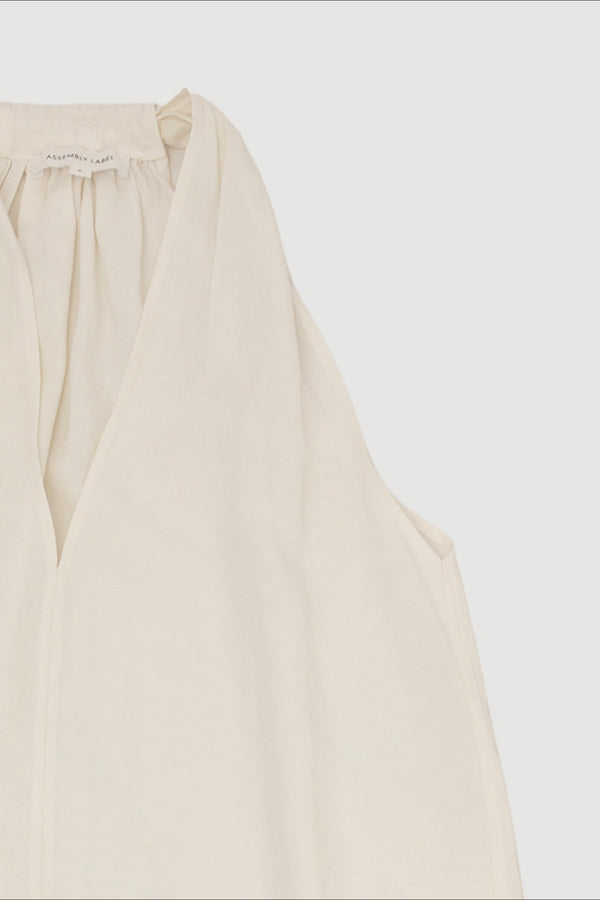 Re-Worn Womens Linen Blend Dress