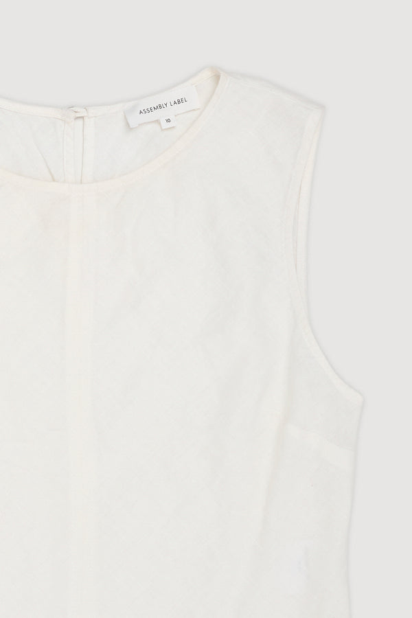 Re-Worn Womens Linen Top