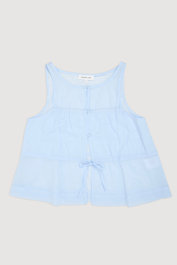 Re-Worn Womens Cotton Textured Tank