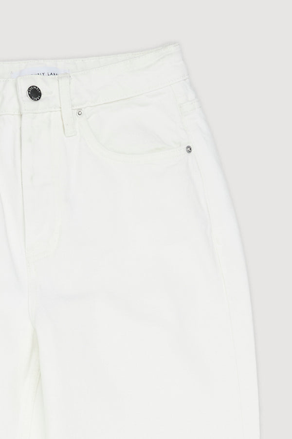 Re-Worn Womens Denim Straight Leg Jean