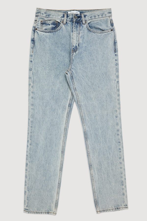 Re-Worn Womens Denim Straight Leg Jean