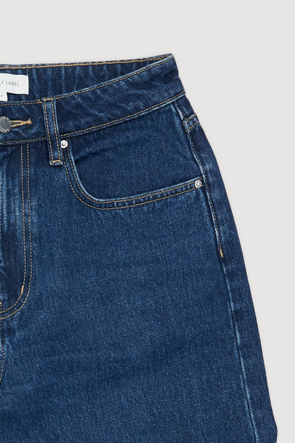Re-Worn Womens Denim Wide Leg Jean
