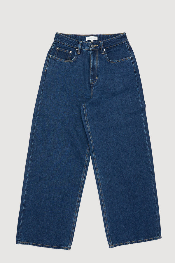 Re-Worn Womens Denim Wide Leg Jean