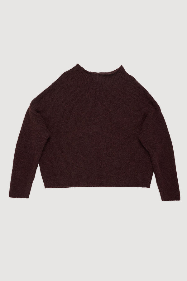 Re-Worn Womens Wool Blend Textured Sweater