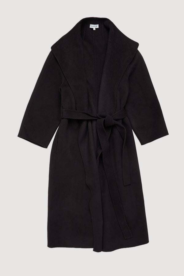 Re-Worn Womens Wool Textured Coat