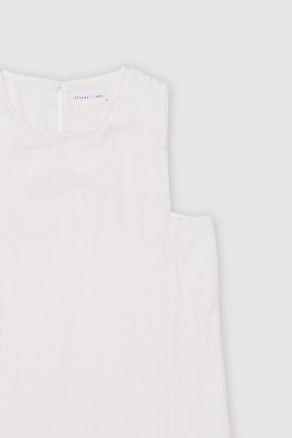 Re-Worn Womens Linen Dress