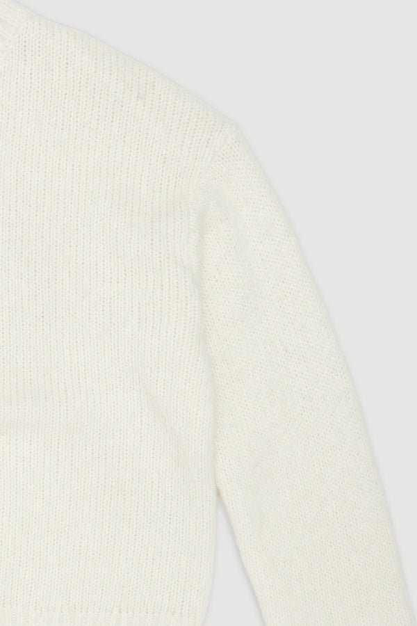 Re-Worn Womens Wool Blend Textured Sweater