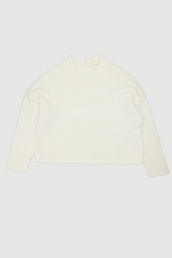 Re-Worn Womens Wool Blend Textured Sweater