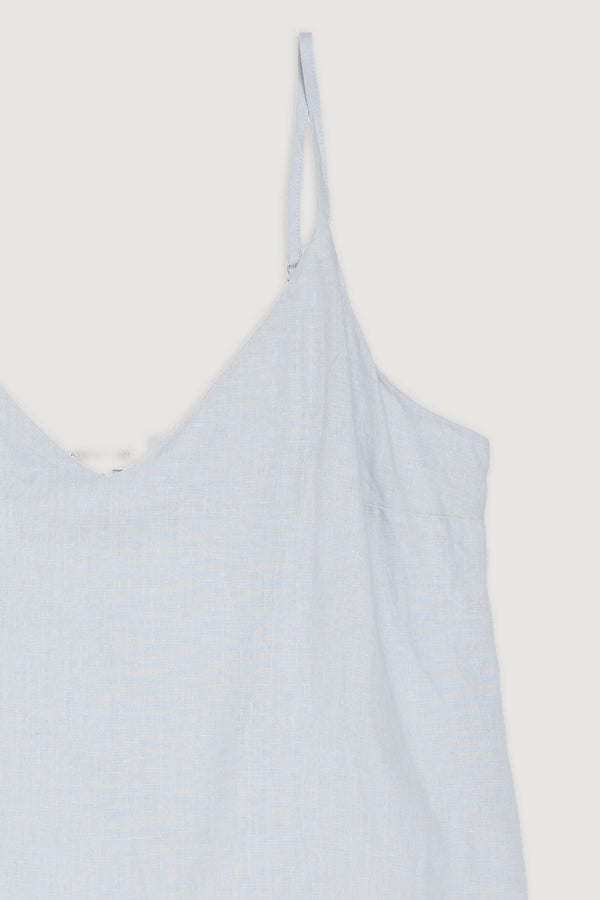 Re-Worn Womens Linen Slip Dress
