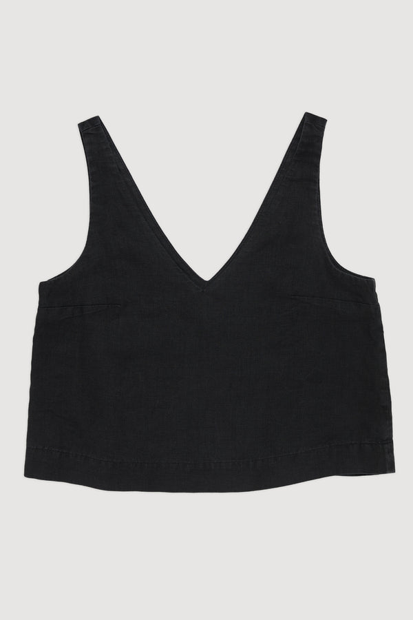 Re-Worn Womens Linen Tank