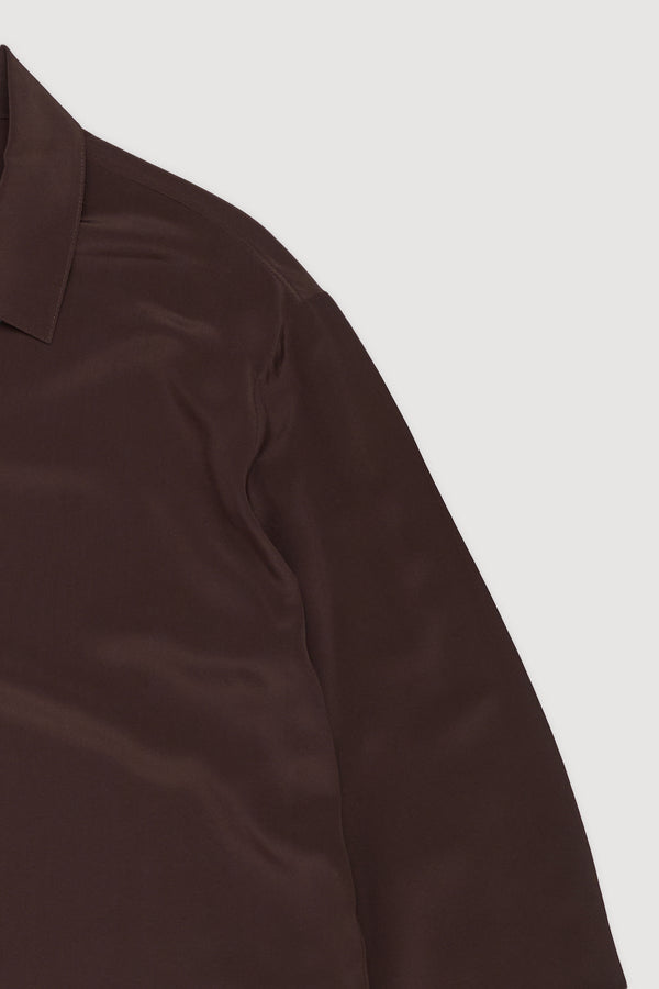 Re-Worn Womens Silk Long Sleeve Shirt