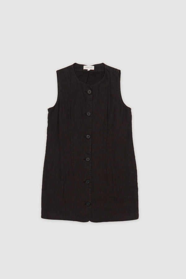 Re-Worn Womens Linen Dress