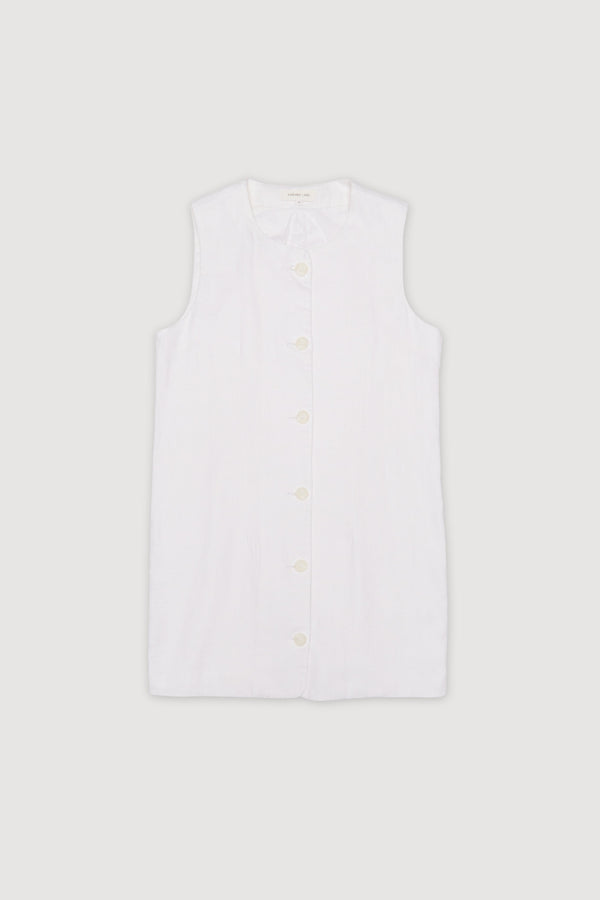 Re-Worn Womens Linen Sleeveless Dress