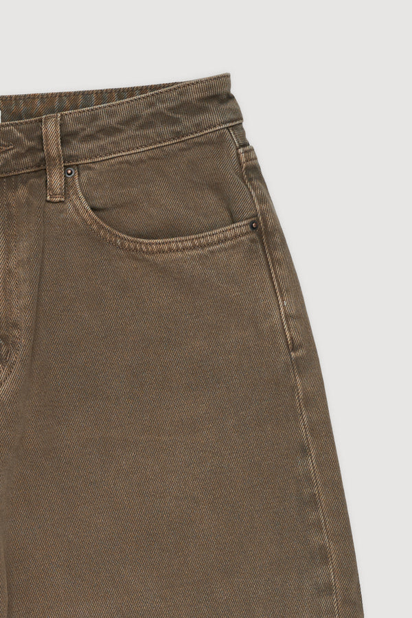 Re-Worn Womens Denim Straight Leg Jean