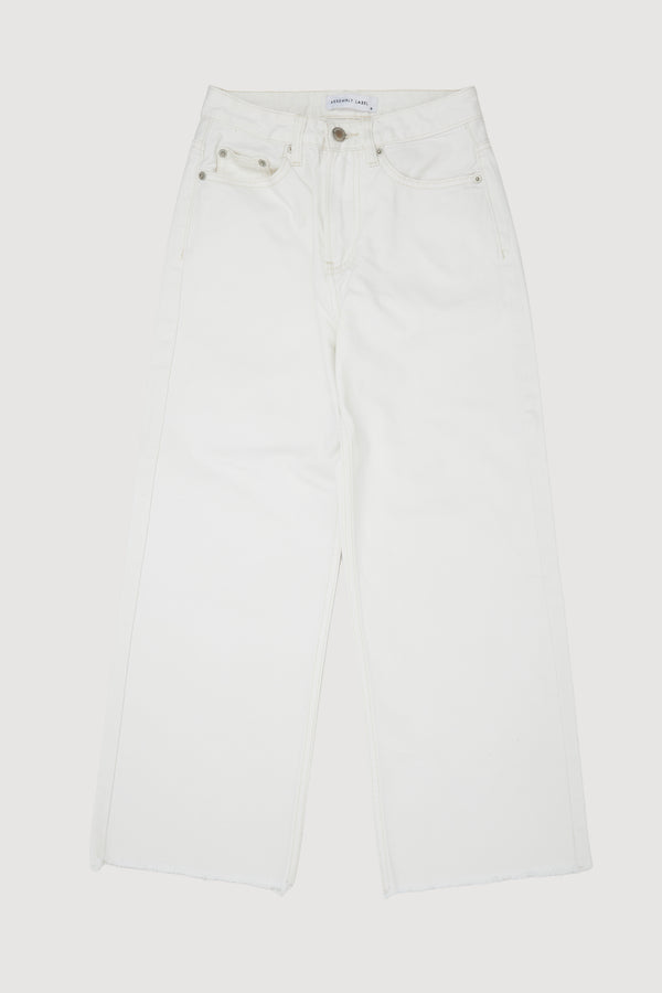 Re-Worn Womens Cotton Denim Straight Leg Jean