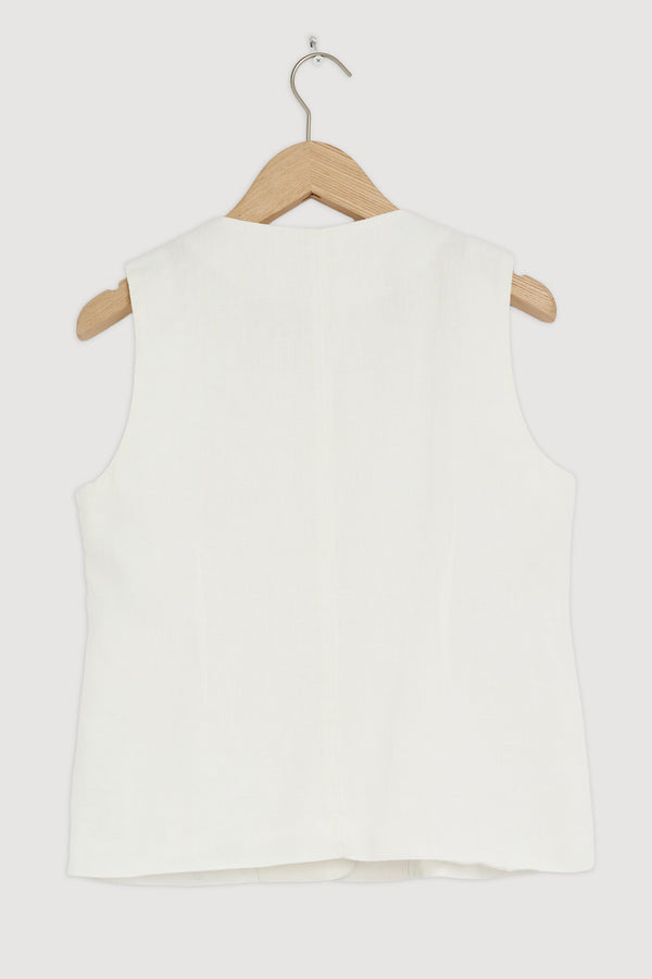 Re-Worn Womens Linen Top