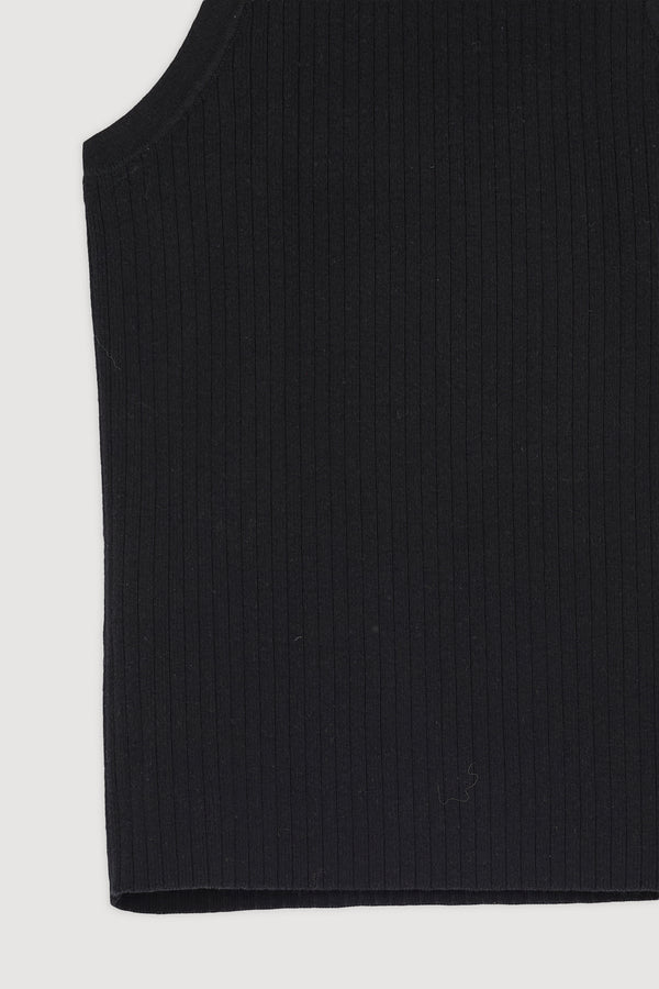 Re-Worn Womens Cotton Textured Tank