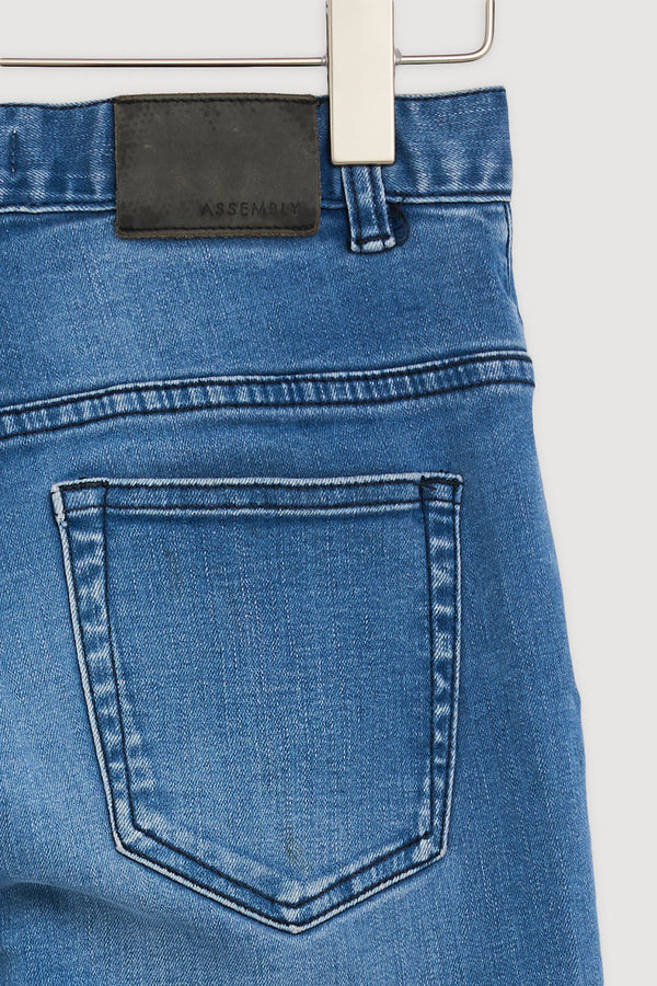 Re-Worn Womens Denim Straight Leg Jean