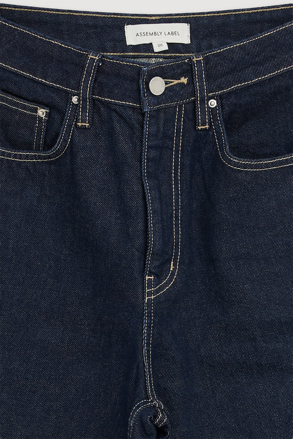 Re-Worn Womens Denim Wide Leg Jean