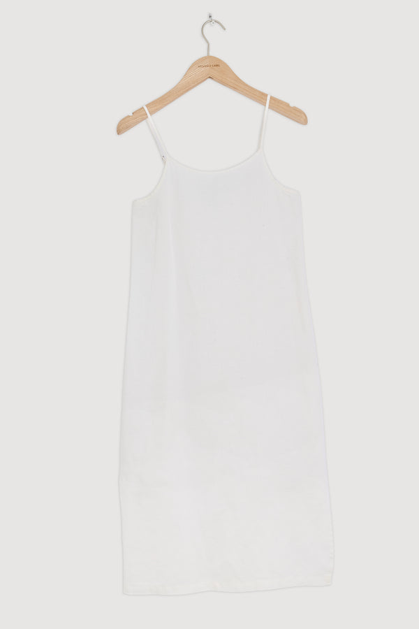 Re-Worn Womens Linen Slip Dress