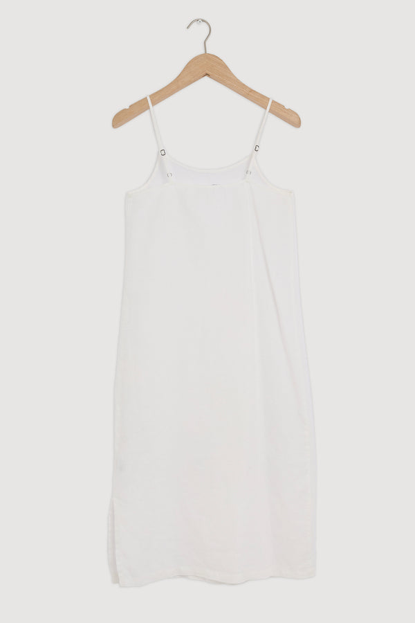 Re-Worn Womens Linen Slip Dress