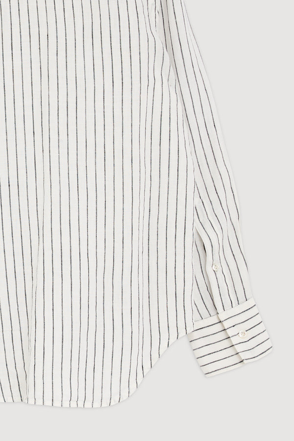 Re-Worn Womens Linen Long Sleeve Shirt