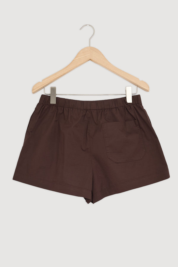 Re-Worn Womens Everyday Poplin Short