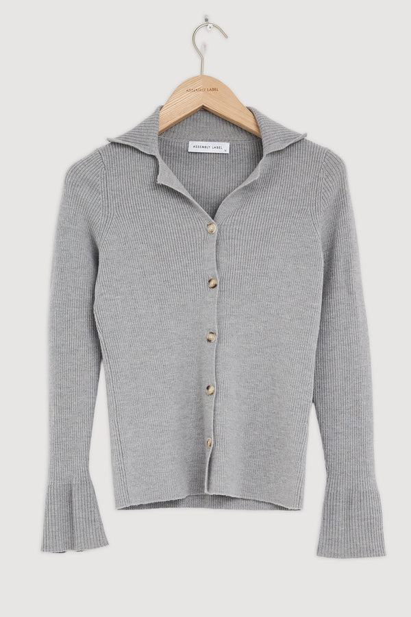 Re-Worn Womens Wool Textured Cardigan