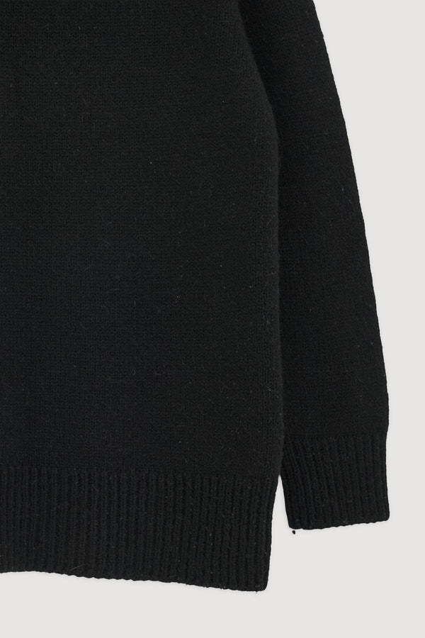 Re-Worn Womens Wool Blend Textured Sweater