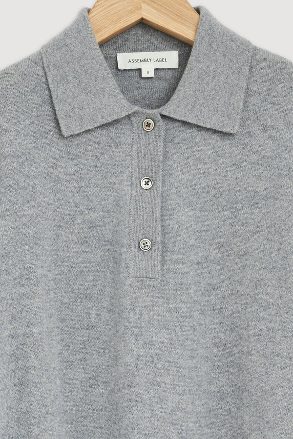 Re-Worn Lara Cashmere Knit Polo