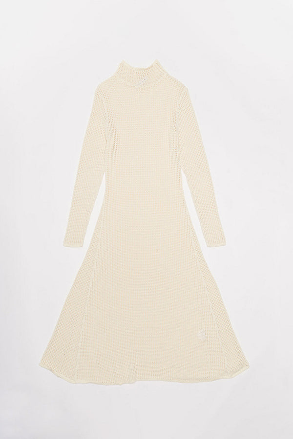 Re-Worn Womens Cotton Blend Textured Dress