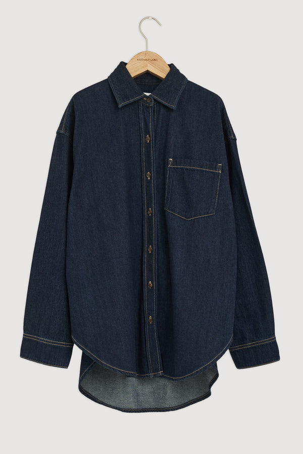 Re-Worn Kiera Recycled Denim Shirt