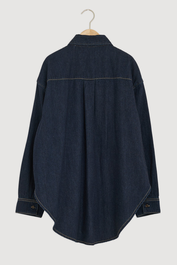 Re-Worn Kiera Recycled Denim Shirt