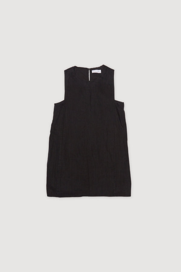 Re-Worn Womens Linen Blend Slip Dress