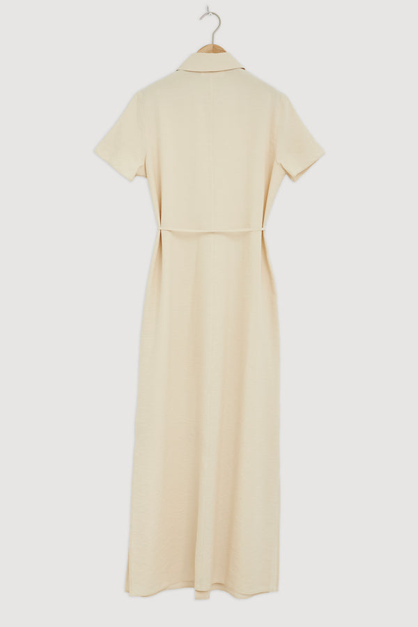 Re-Worn Heather Silk Blend Shirt Dress
