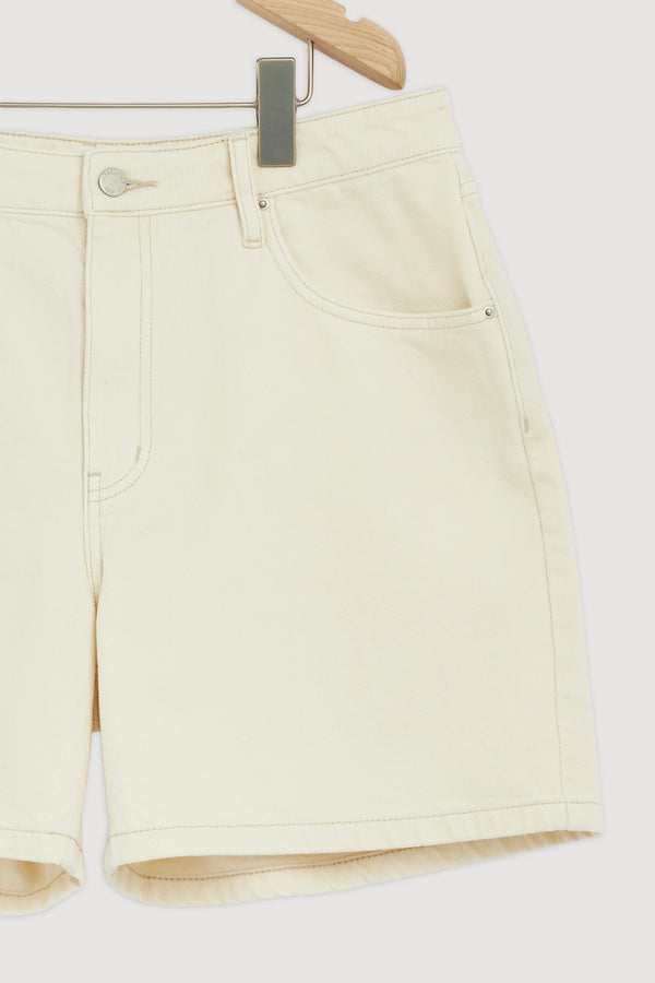 Re-Worn Mid Rise Vintage Denim Short