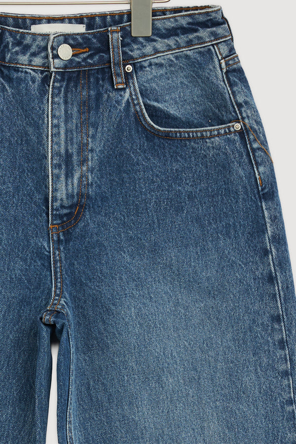 Re-Worn Low Curve Mid Rise Denim Jean