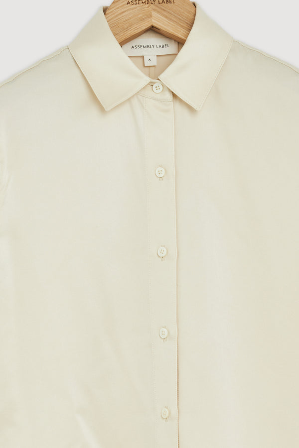 Re-Worn Karri Silk Short Sleeve Shirt