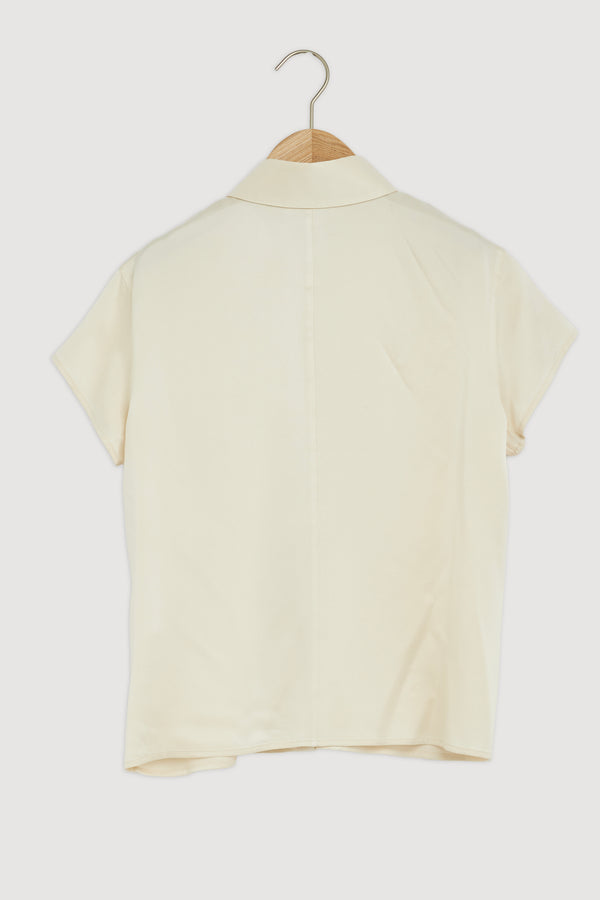 Re-Worn Karri Silk Short Sleeve Shirt